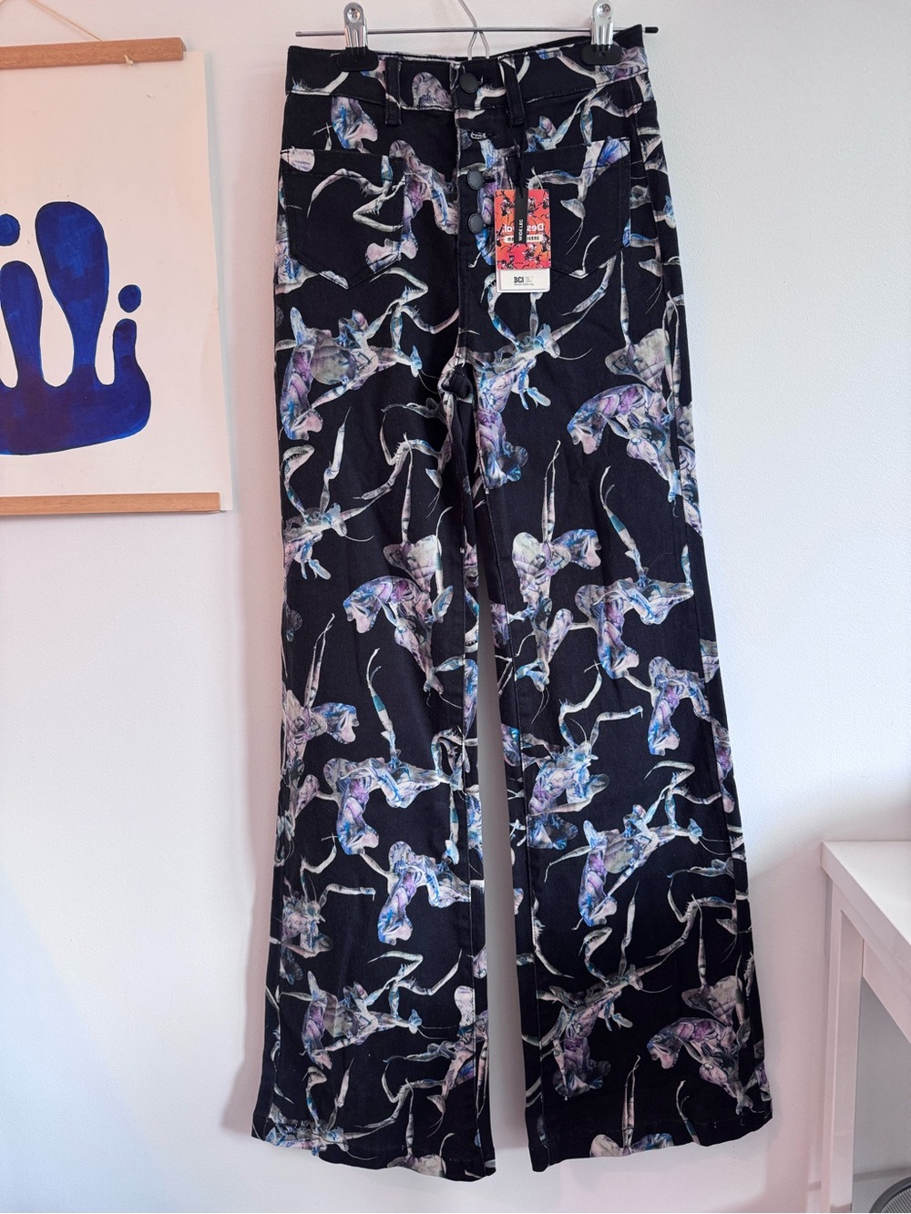 NWT | Floral Wide-Leg Pants